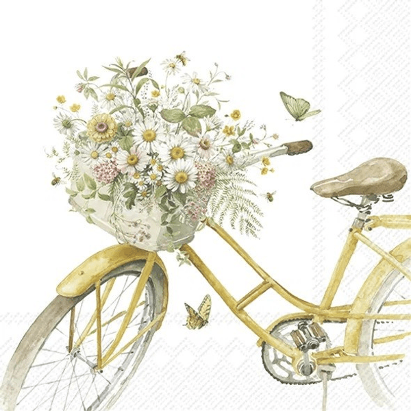 Hovedbilde Serviett FLOWER BIKE lunsj